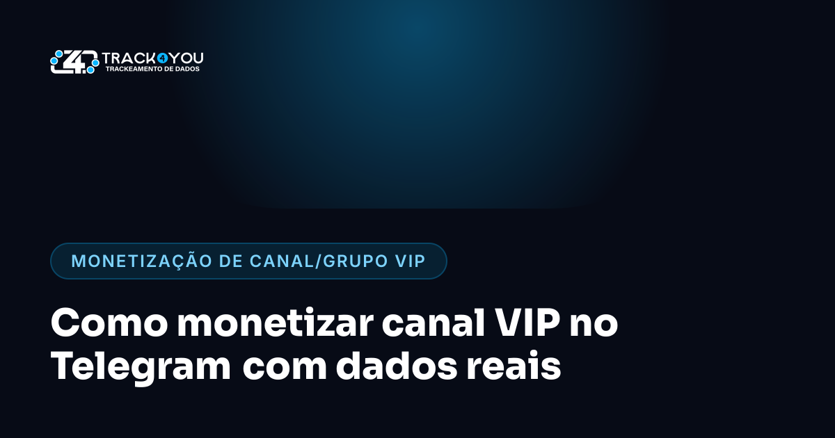 Como monetizar canal VIP no Telegram com dados reais
